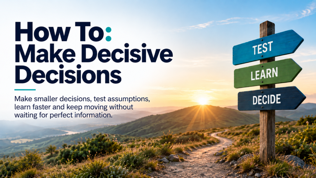 Decisive Decision Making