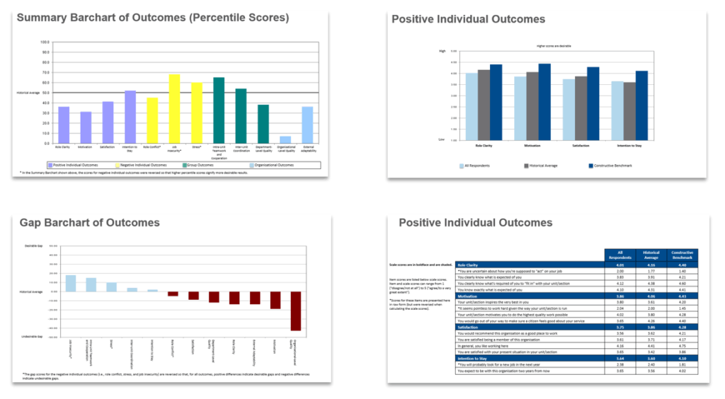 OCI Report Outcomes Pages